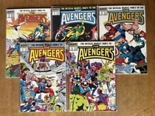 The Official Marvel Index to The Avengers #2-6 - Lot of 5 Marvel Comics picture