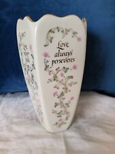 Lenox Love Always Ivory Vase 5 sides USA 7