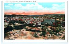 Birds-Eye View of Clighorn & Fitchburg MA Massachusetts Postcard picture