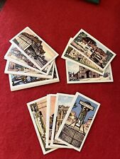 1961 Lamberts Tea “Historic East Anglia” Tobacco Card Set (25) All Cards G-VG. picture