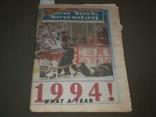 1994 JUNE 15 NEW YORK NEWSDAY NEWSPAPER - NEW YORK RANGERS WHAT A YEAR - NP 2721 picture
