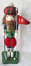 Golfer Nutcracker By Pier 1 Imports 16.5 Inch picture