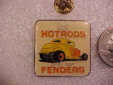 Real Hotrods Don't Have Fenders Hat Pin, Lapel Pin Vintage NOS picture