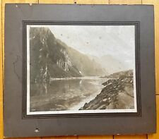 Antique Alaskan Framed Photo Baird Canyon Copper River Alaska picture
