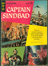 VTG 1963 Gold Key Comics Captain Sinbad Movie Adaptation  GD  Photo Cover picture