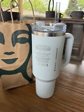 2024 Starbucks x Stanley Cup Spring Light Blue Tumbler 40 oz SHIPS ASAP IN HAND picture