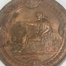 Large U.S. 1876 Centennial Exposition Philadelphia Award Medal 76 MM 285.0 Gm picture