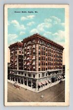 Joplin MO-Missouri, Connor Hotel, Antique, c1922 Vintage Souvenir Postcard picture
