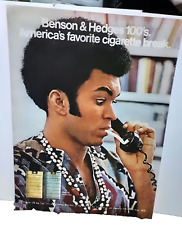 1971 Benson and Hedges Cigarettes On Telephone Vintage Print Ad picture