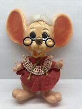 Vintage Money In The Bank Mrs Santa Clause Christmas Mice Mouse Roy Des 1970 picture