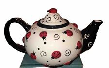 Vintage Burton & Burton Ladybug ceramic  Teapot picture