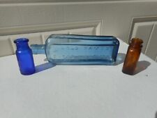 Antique Clark's World Famed Blood Mixture Bottle plus Whitehall & Emmerson Bromo picture