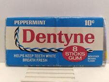 Vtg American Chewing Gum Wrapper Sealed Pack Dentyne Cool Peppermint picture