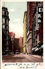 Postcard Wood Street in Pittsburg, Pennsylvania picture