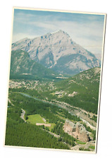 Canadian Rockies Banff Springs Hotel Postcard Unposted picture