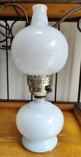 Vintage Mid-Century Milk Glass Parlor/Boudoir Lamp - Works Great picture