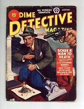 Dime Detective Magazine Pulp Jan 1945 Vol. 47 #2 VG picture