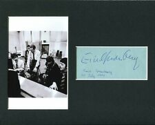 Erich Gruenberg British Violinist Signed Autograph Photo Display W/ The Beatles picture