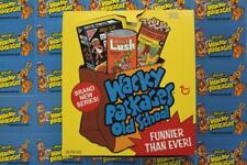 2011 TOPPS WACKY PACKAGES OLD SCHOOL SERIES 2 OPEN BOX 24 UNOPENED PACKS OOP picture