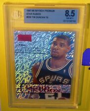 1997-98 Tim Duncan Skybox Premium Star Rubies 229 RC SN33/50 BGS 8.5 Rookie Card picture