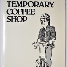 Vintage 1990s Temporary Coffee Shop Restaurant Menu Stardust Bakeshop Bakery picture