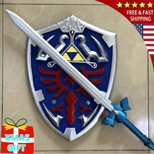 Legend of Zelda Link Hylian Master Skyward Sword and Shield PU Foam Prop Costume picture
