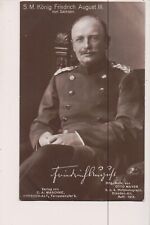 Vintage Postcard  King Frederick Augustus III of Saxony picture