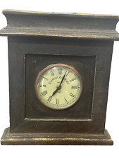 Vintage Wooden Colonial Clock Company Est. 1870 For Time Accuracy picture