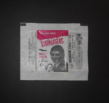 1968 DARK SHADOWS BARNABAS CARD PACK WRAPPER PHILLY GUM picture