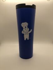 Pilsbury Dough Boy Coffee Mug Blue Resealable Hydro Soul picture