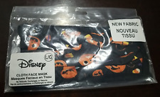 Disney Halloween Jack O Lantern Pumpkins Face Mask Adult Large New picture