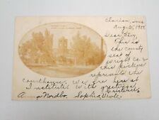 J142 postcard Wright County Court House Clarion IA Iowa 1905 picture