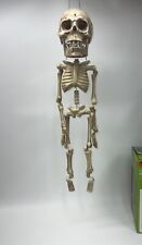 Gemmy Skeleton Wind Chime Lights Sounds Motion Pre-Owned W/Box Works See Video picture