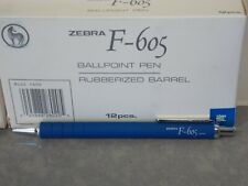 Rare Vintage ZEBRA F-605 1 (ONE) Blue Pen--Brand NEW---FREE SHIPPING  picture
