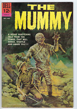 Movie Classics The Mummy 1 Dell  #12-537-211 1962 F 6.0 L.B. Cole?-c Sparling-a picture