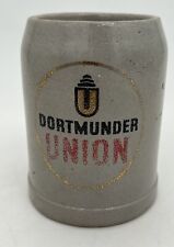 Dortmunder Union Bier Stein .5 Liter Stoneware Mug 5 1/4