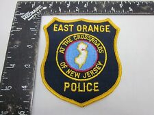 Vintage East Orange At The Crossroads of New Jersey Police Patch  picture