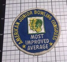 American Junior Bowling Congress Most Improved Average patch picture