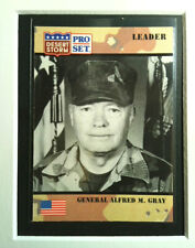 #82 General Alfred M. Gray Commander U.S. Marine Corps 1991 Pro Set Desert Storm picture