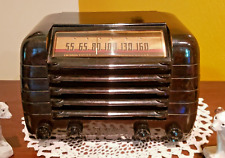 Antique Emerson Bakelite AM Tube Radio FP421 (1941) ***COMPLETELY RESTORED*** picture