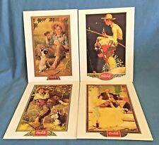 COCA COLA LOT OF 4 DIFFERENT NOTE CARDS FROM THE ARCHIVES OF COCA-COLA  LOT 5 picture