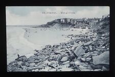 1910s? Vue Generale Rocky Beach Le Portel France Pas-de-Calais Co Postcard picture
