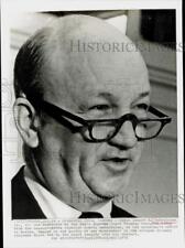 1972 Press Photo Mass. Superior Court Judge Edward DeSaulnier resigns, disbarred picture