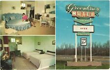 Lumberton, North Carolina Greenbrier Motel Newest and Ultra Modern Postcard picture