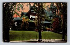 Portland OR-Oregon, Portlands Many Fine Residences, Vintage c1914 Postcard picture