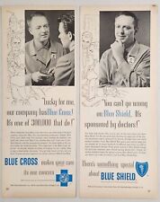 1960 Print Ad Blue Cross & Blue Shield Hospital & Medical Insurance Chicago,IL picture