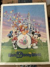 Walt Disney World 20 Magical Years Puzzle - 1991.  8 1/2” X 11” 12 Pieces picture