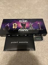 Unlocked Figpin Disney Villains Deluxe Box Set 2021 With Logo picture
