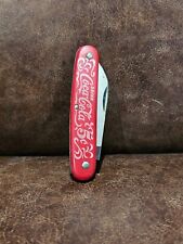 VINTAGE MADE IN USA DRINK COCA COLA 5 CENTS BIG JACK KNIFE NICE picture