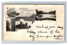 Multi-View Greetings from Northfield MA c1904 Vintage Postcard picture
